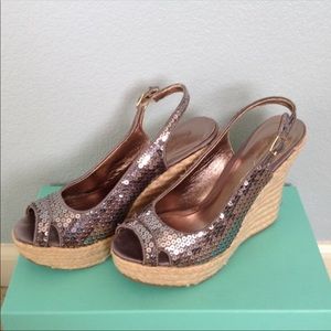 Sequin Wedges